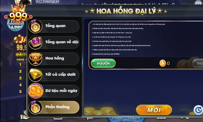 đại lý 999BET 999BET cung cấp đến đại lý nhiều sự kiện hấp dẫn