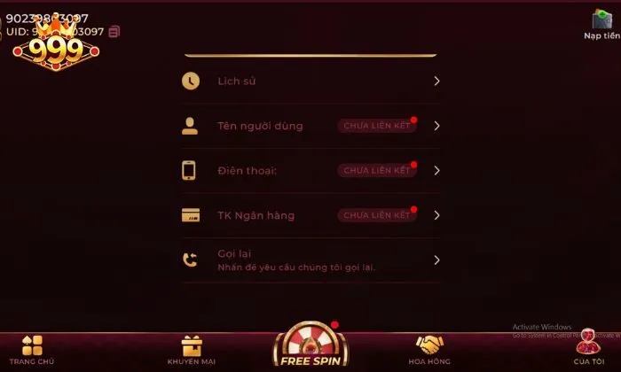 Khuyến mãi khi đăng ký 999BET Chi tiết các bước tham gia khuyến mãi khi đăng ký 999BET
